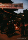 Abendstimmung im alten Stadtteil CHHETRAPATI von KATHMANDU (Nepal)