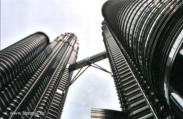 PETRONAS Twin Tower in Kuala Lumpur (West-Malaysia) 	