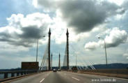 Penang-Bridge zur vorgelagerte Insel Penang (West-Malaysia) 