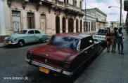 Nebenstrasse in CIENFUEGOS (Kuba)