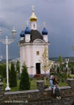 Kleines Gebude im Klosterkomplex Pochaivs'ka Lavra