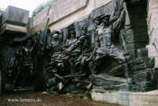 Relief im Gedenkkomplex an den 2. Weltkrieg in Kiew 