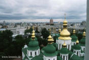 Vom Turm der Lavra Sophia in Kiew  