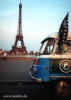 Der Eifelturm und der Robur vereint in Paris 