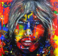 "Face Art - 100/100 cm Acryl - 830 EUR