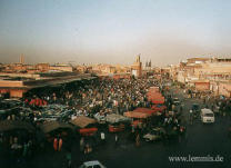 Der Markt in Marakesch